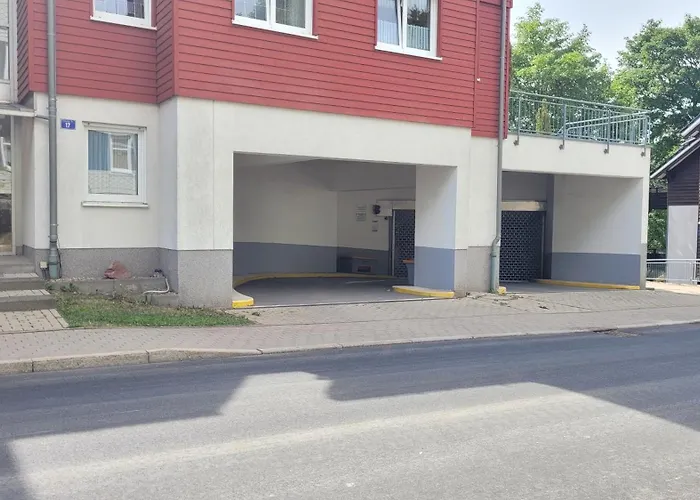 Appartement Wohlfuehl-ferienwohnung Mit Tiefgarage Im Gruenen *