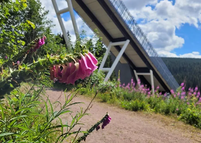Apartment Wohlfühl-ferienwohnung Mit Tiefgarage Im Grünen *