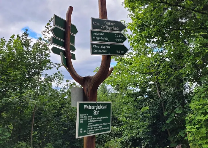 Appartement Wohlfuehl-ferienwohnung Mit Tiefgarage Im Gruenen *