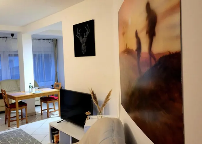 Appartement Wohlfuehl-ferienwohnung Mit Tiefgarage Im Gruenen *